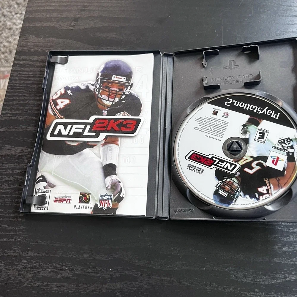 Sony Play Station 2 PS2 NFL 2K3 Untested